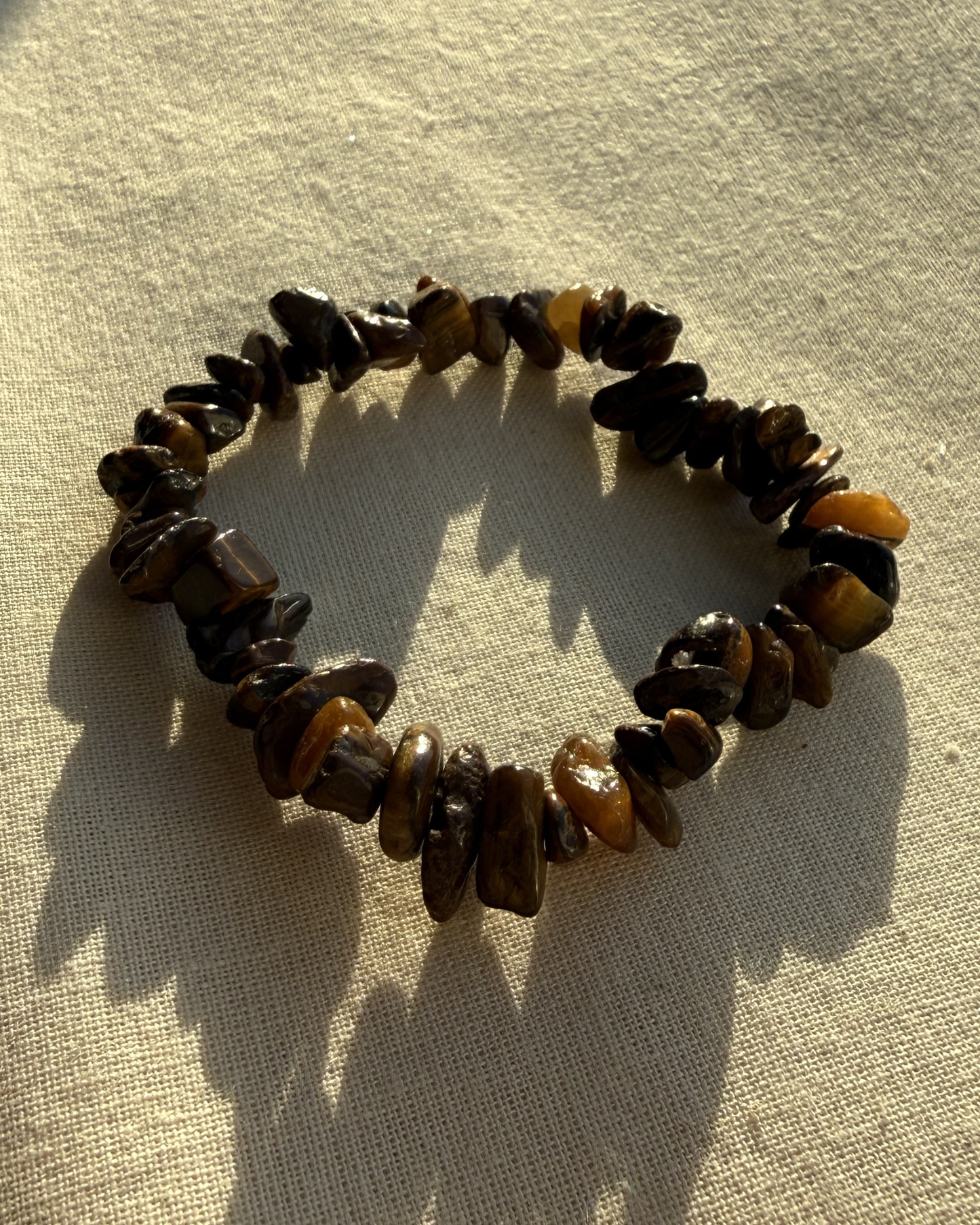 Tijgeroog armband