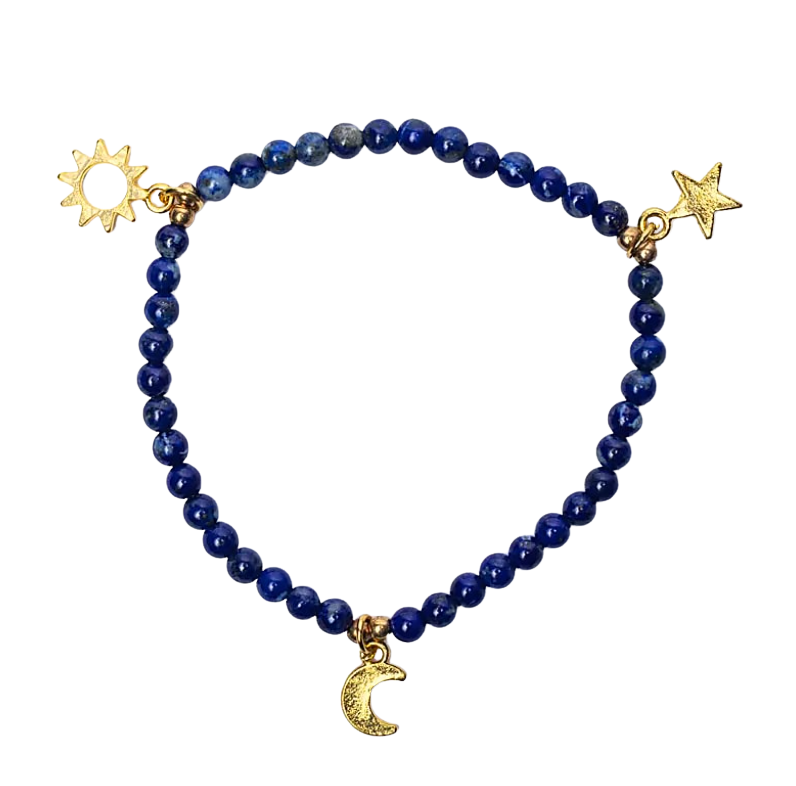 Lapis Lazuli armband 4mm